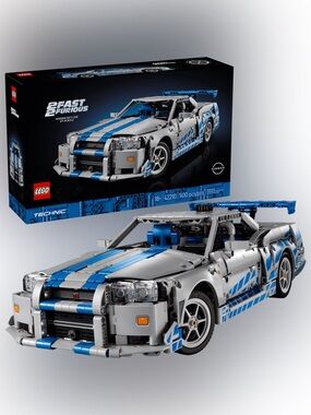 LEGO Technic Fast & Furious Nissan Skyline GT-R R34 Set 42210 - 1410 pieces